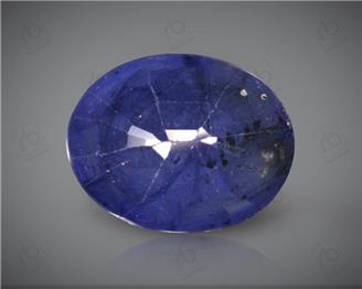Blue Sapphire Heated & Treated Natural Certified 6.8 carats -96619 